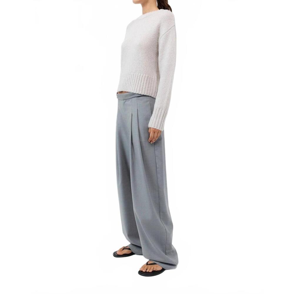 NEW ST. AGNI cashmere blend sweater in mist - Picture 4 of 6